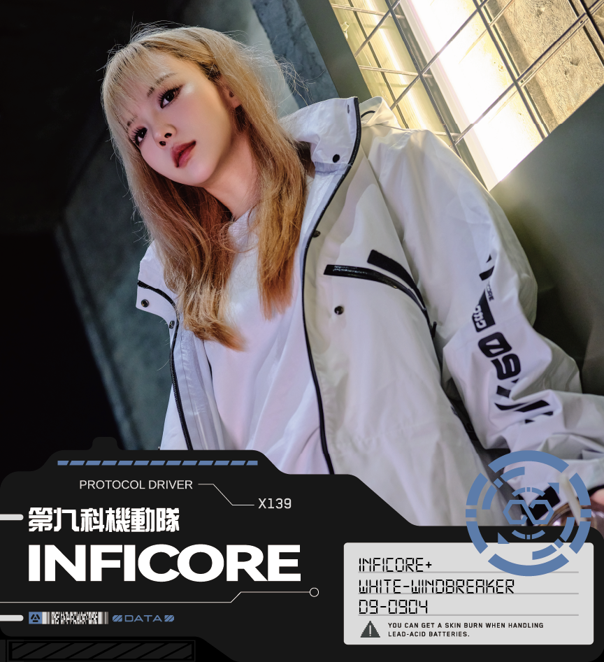 INFICORE - Section Nine Special Operations Unit Winter Combat Windbreaker